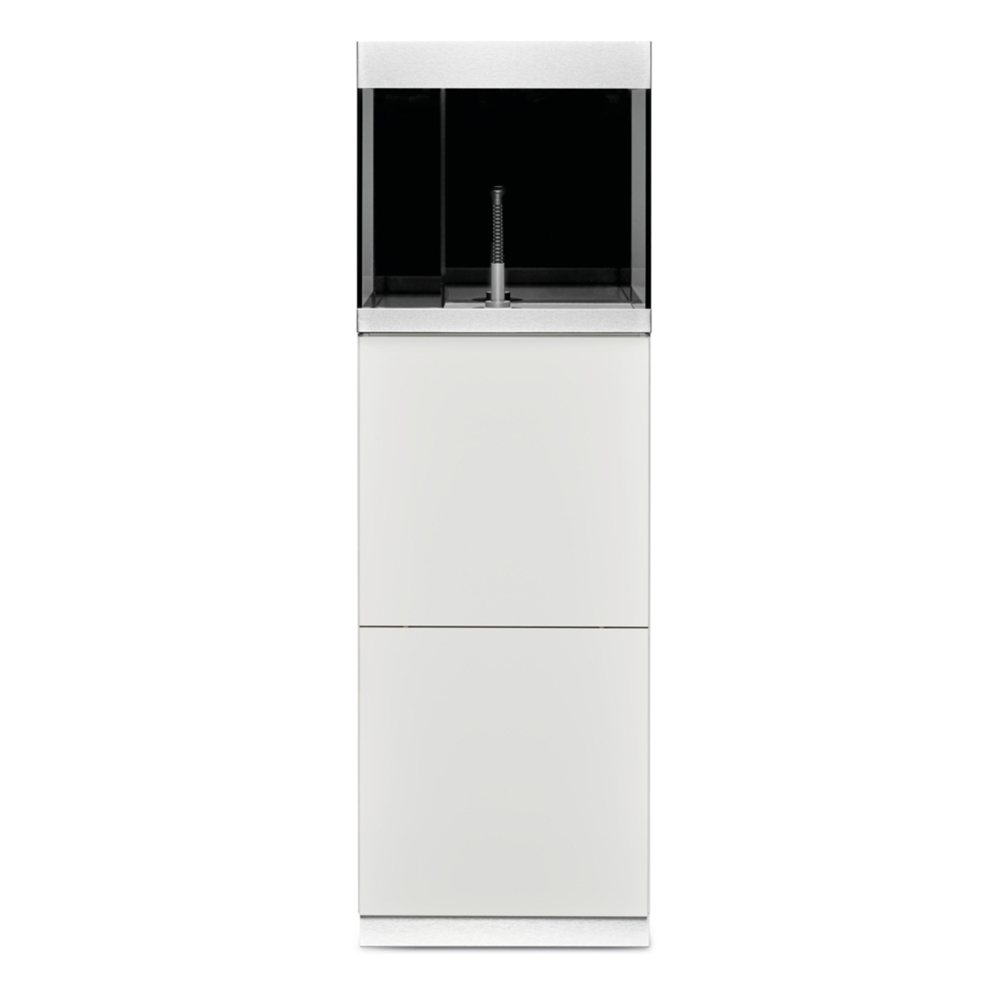 Oase Acquario HighLine 125 Optiwhite con Supporto Bianco 50x50x157h cm