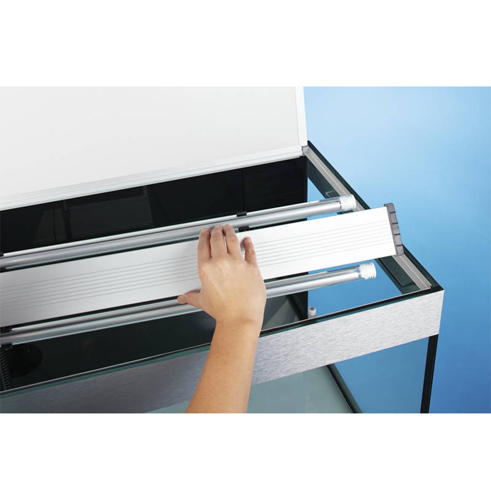 Oase Acquario HighLine 125 Optiwhite con Supporto Rovere 50x50x157h cm