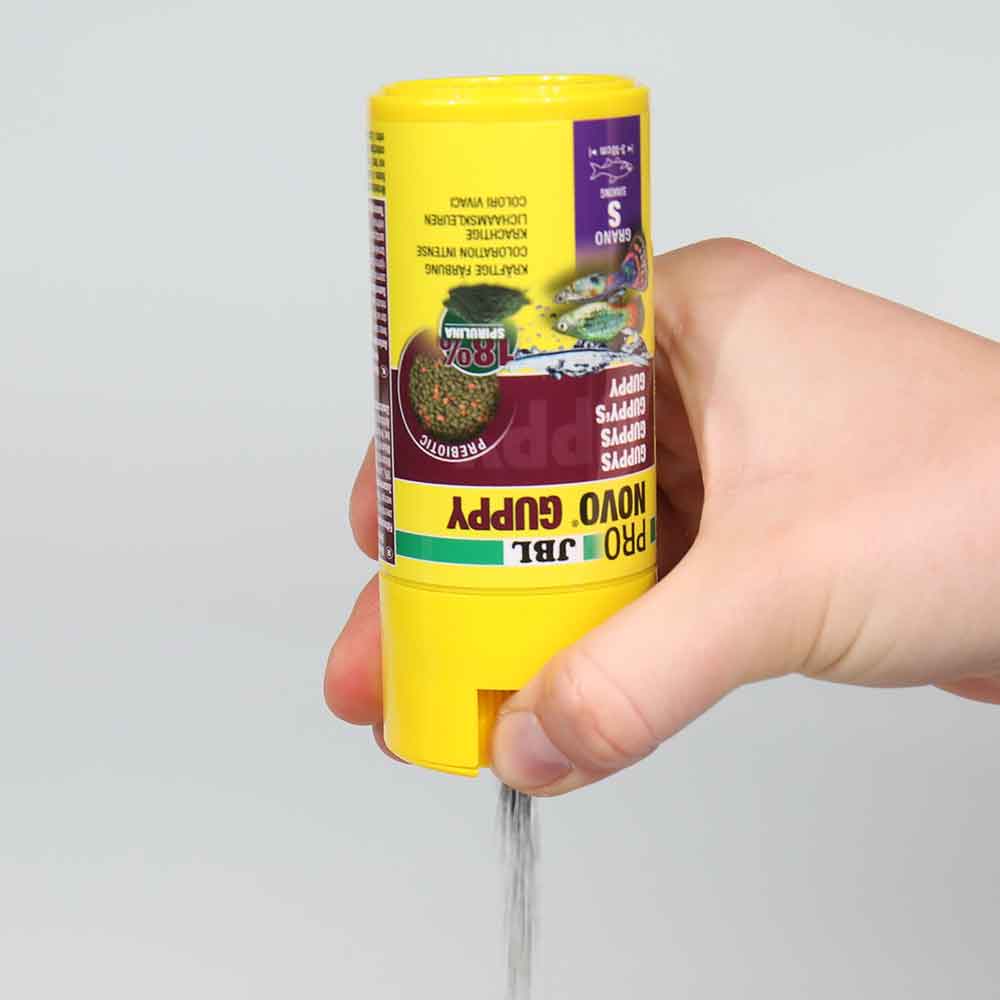 Jbl ProNovo Guppy Grano S con Spirulina e Prebiotici 250ml 136gr