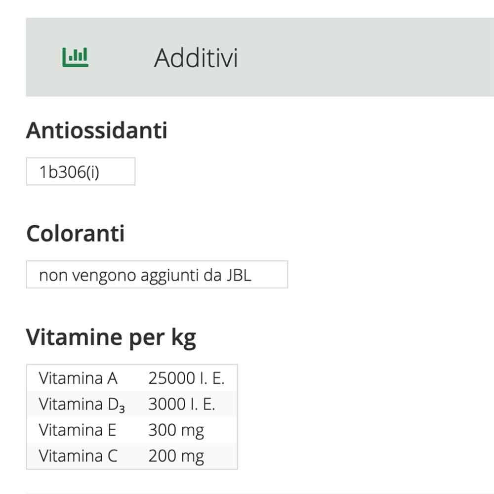 Jbl ProNovo Betta Insect Stick S Bastoncini con Insetti e Prebiotici 20ml 10gr