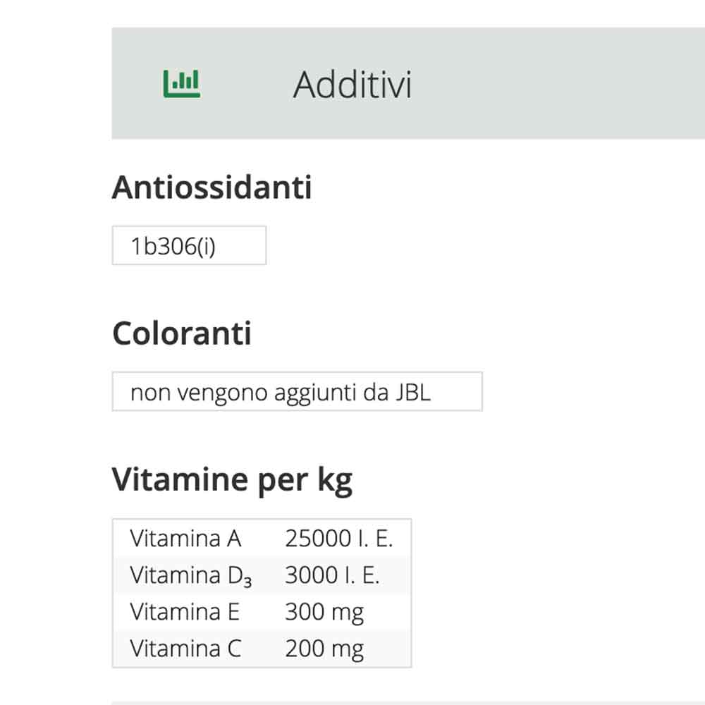 Jbl ProNovo Shrimps Grano S con Spirulina 1000ml 580gr