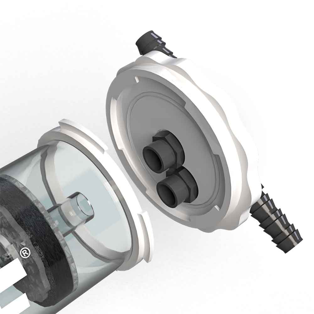 Aquaforest AF 130 Media Reactor per carbone zeolite  resine 1300ml