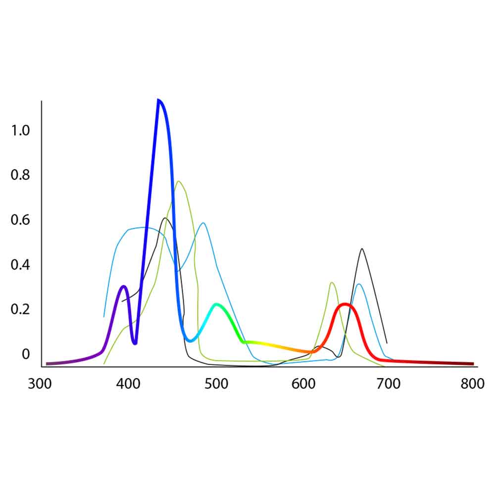 Micmol G3 Aqua Air 600 Marin Lighting Lampada per Acquari marini 72W 58,5-108,5cm