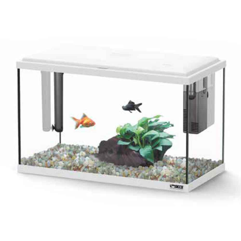 Sicce Acquario Moby Dick 40 New Bianco 22 Litri 40,5x20,5x26,5 cm