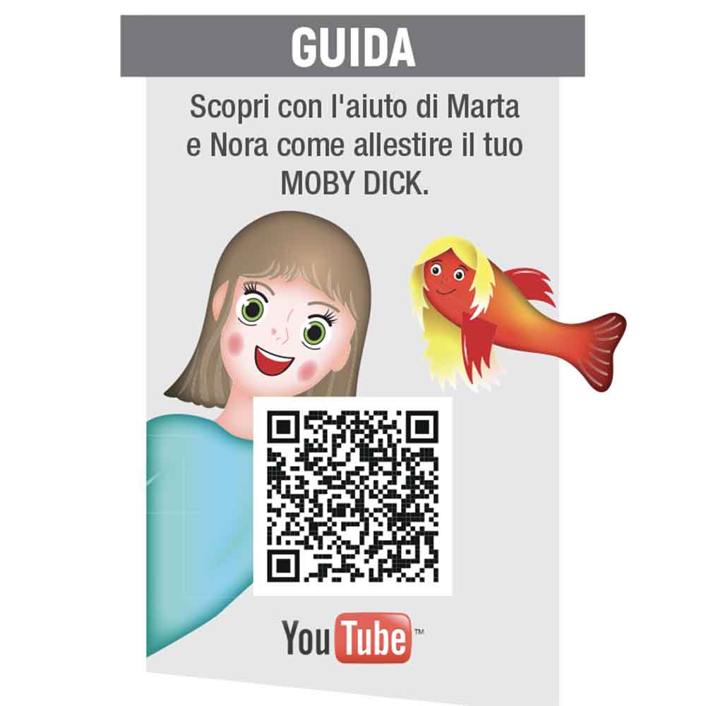 Sicce Acquario Moby Dick 40 New Bianco 22 Litri 40,5x20,5x26,5 cm