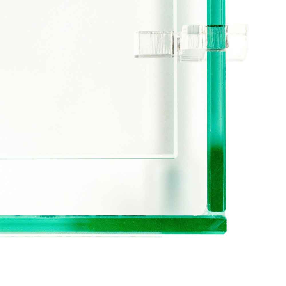 Aqpet Tortuga 60 Tartarughiera in vetro con isolotto 60X30X25h cm