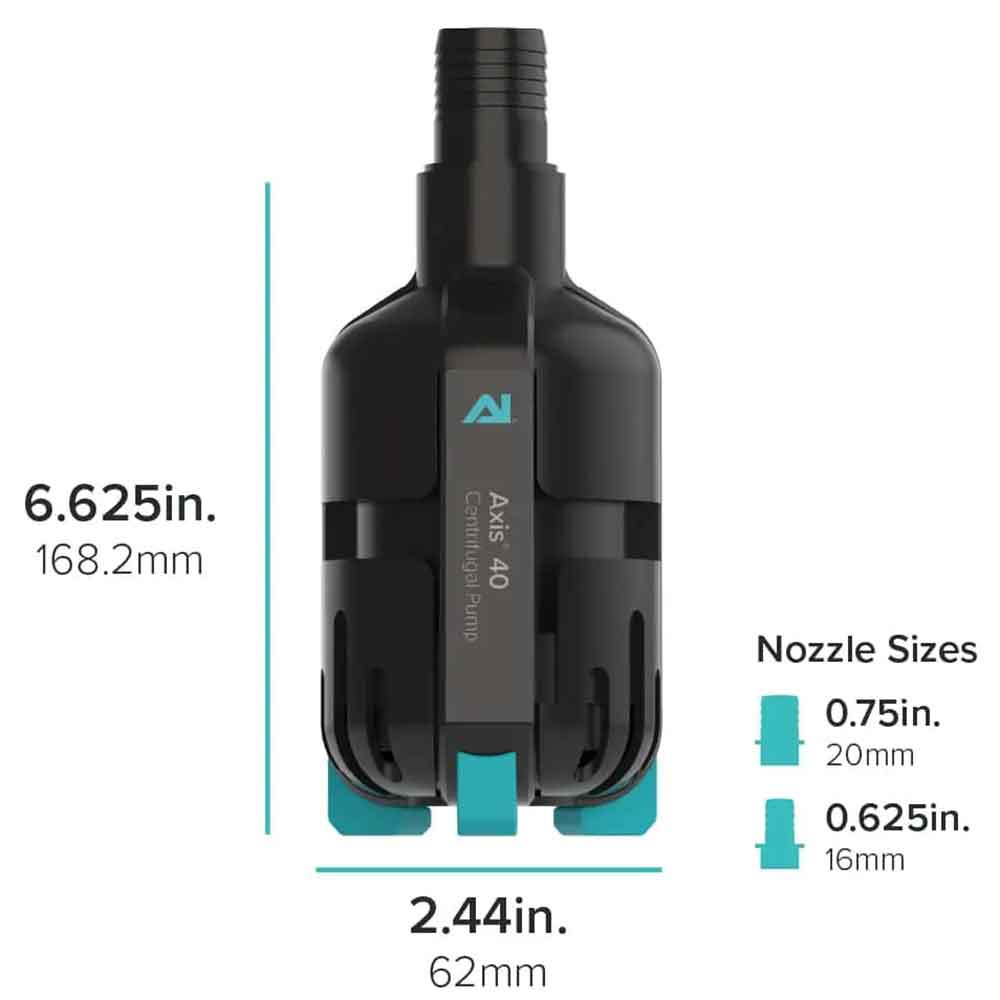 Aqua Illumination Axis 40 Pompa di risalita DC wireless 1500l/h