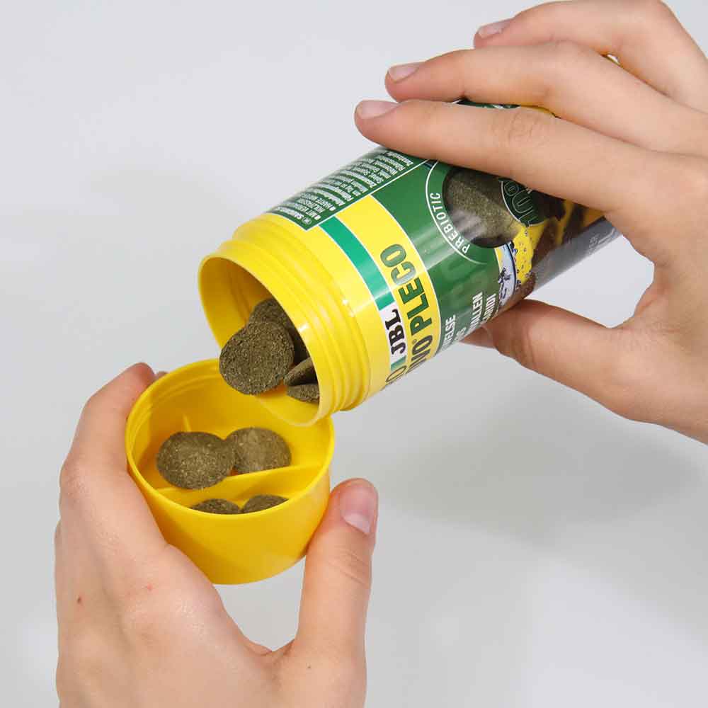 Jbl ProNovo Pleco Wafer XL con Fibre di legno e Prebiotici 250ml 125g