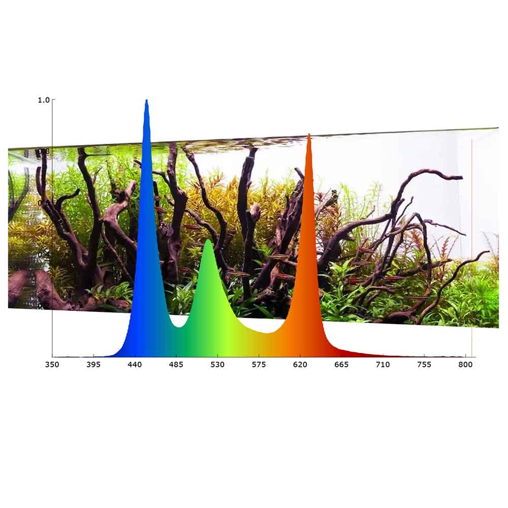 Micmol Felix 150 Planted Lampada Led Cree 75W da 150 a 170cm