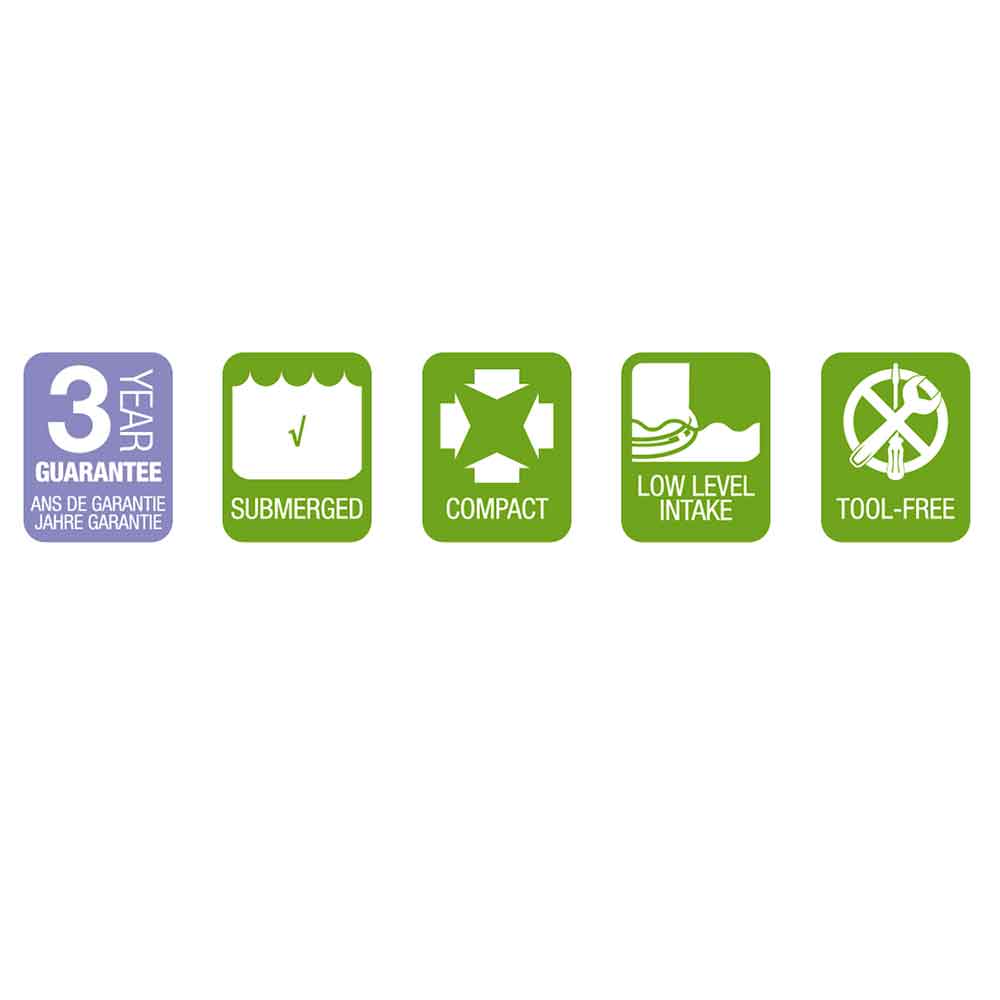 Sicce Master DW 5500 Pompa Laghetto e drenaggio 5400l/h