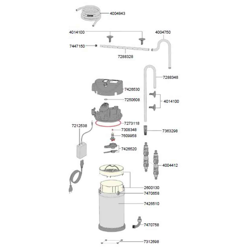 Ehim classicVARIO+e 250 Filtro esterno Wi-fi fino a 250lt
