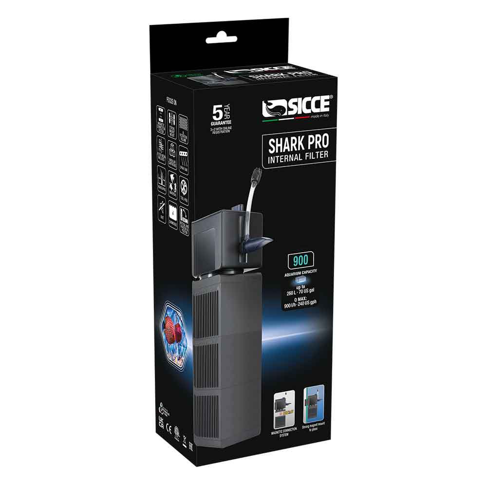 Sicce Shark Pro 900 Filtro interno per 120-200 litri