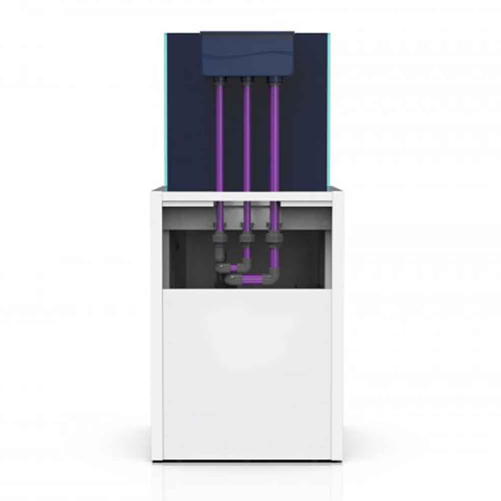 Nyos OPUS 200 G2 Slim Line Grigio Acquario Marino Reef 55x55x53h cm