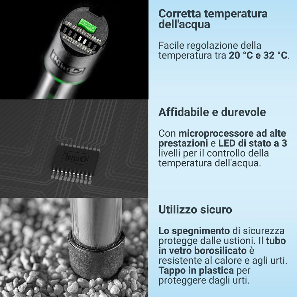 Tetra HT 300 Electronic Heater Riscaldatore elettronico 300W