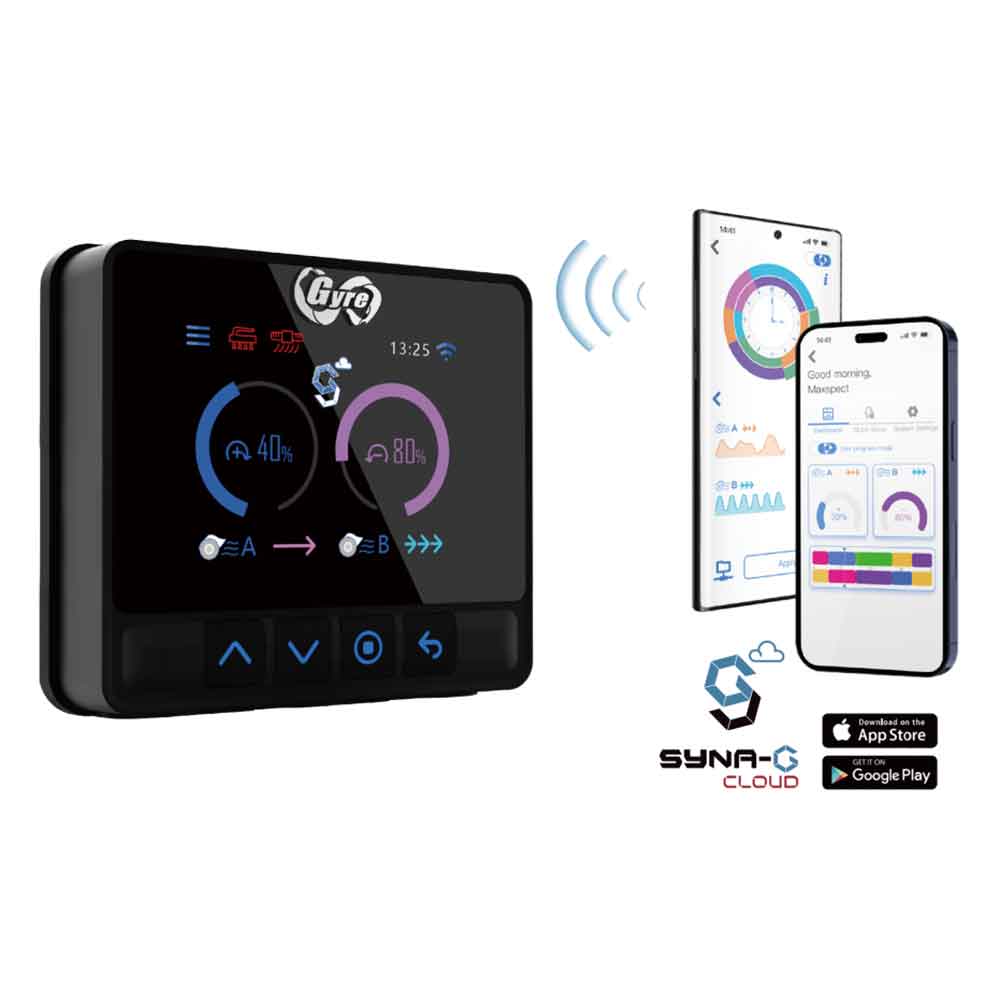 Maxspect Pompa Movimento XF350CE Double Gyre Kit 2 Pompe Controller Cloud Edition 300-3000lt