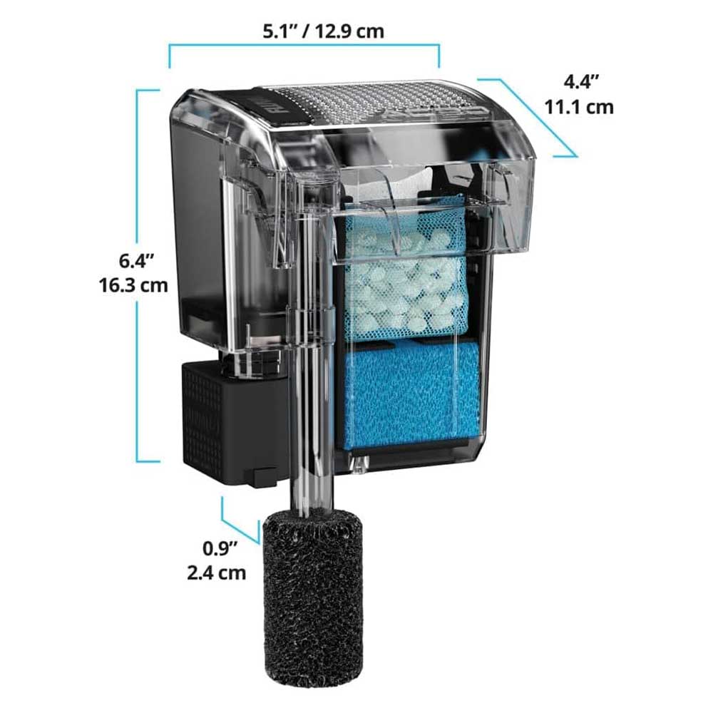 Askoll Fluval Aqua Clear 20 Filtro appeso per acquario fino a 18-76 litri