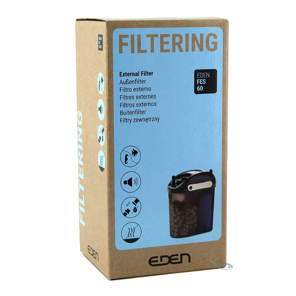 Eden FES 60 Filtro esterno per acquari fino a 60 Litri