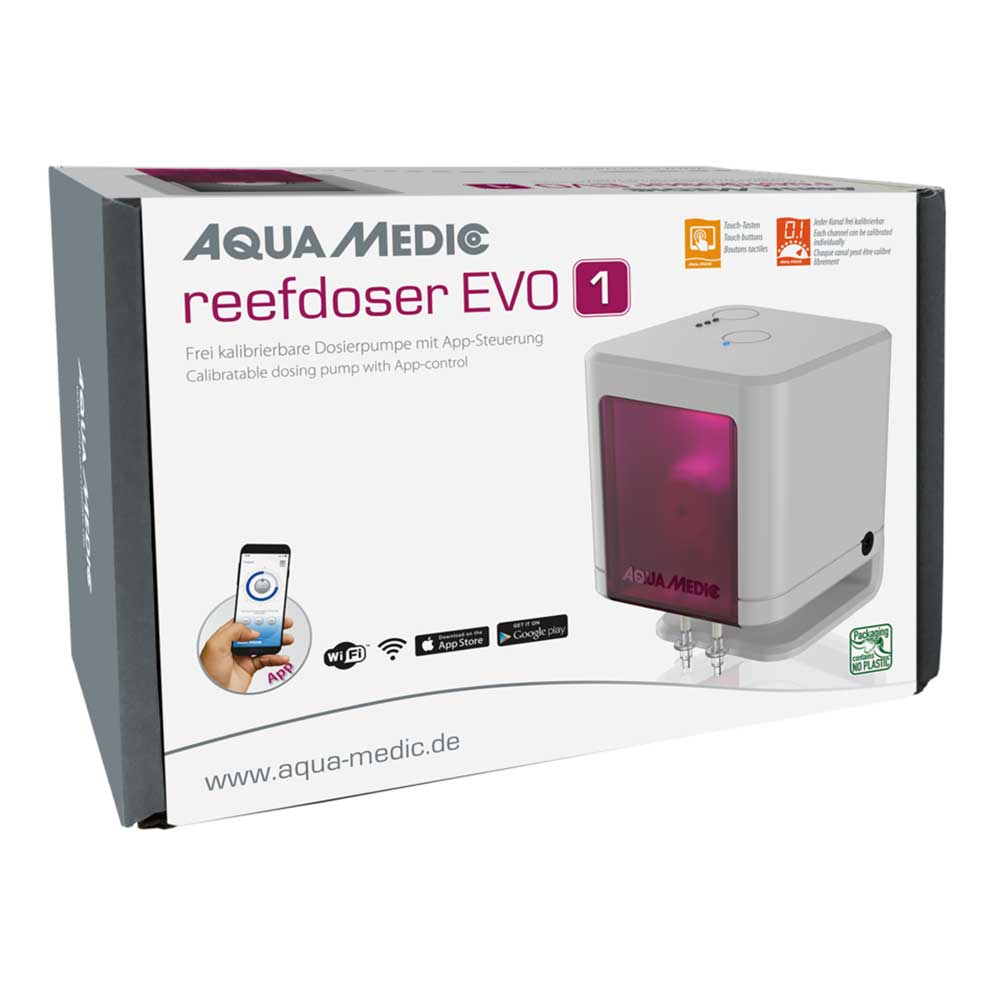 Aquamedic Reefdoser EVO 1 New Pompa dosometrica 5 canali Wi-fi