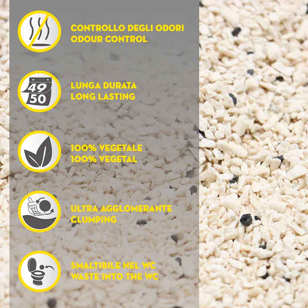 Croci Tofu Clean Lettiera Naturale per Gatti 6L 2,6Kg