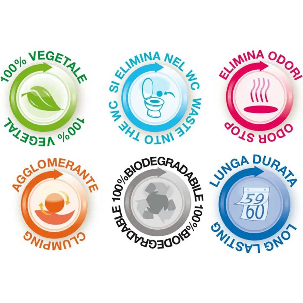 Croci Eco Clean Lettiera Vegetale per Gatti 10L