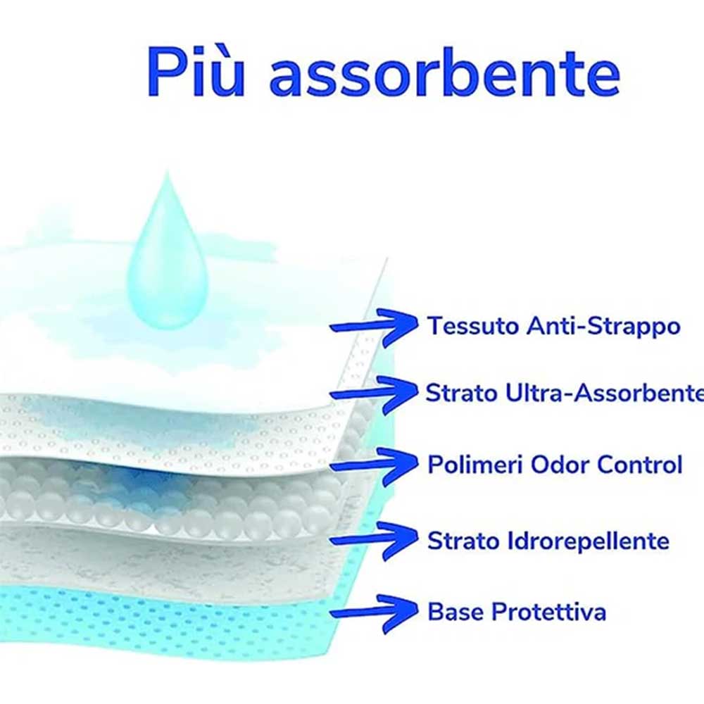 Croci Super Nappy Tappetini Igienici Assorbenti 60x90cm 50pz