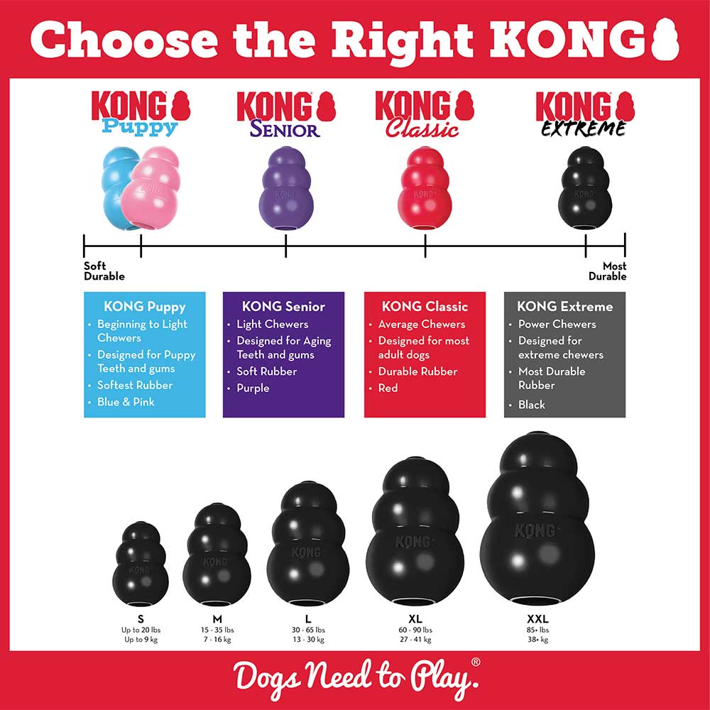 Kong Extreme Large Gioco per Cani 13-30Kg