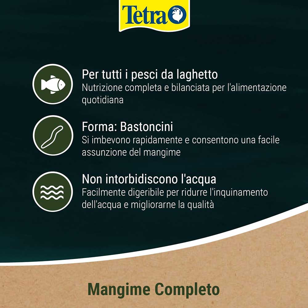 Tetra Pond Sticks Mangime base per Laghetto 25lt