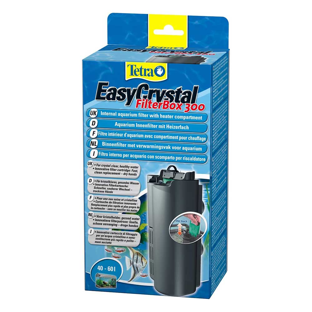 Tetra EasyCrystal Filter Box 300 Filtro interno per vasche da 40 a 60 litri