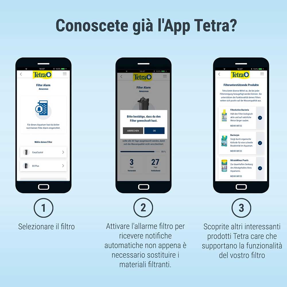 Tetra EasyCrystal 100 Filtro interno per piccole vasche e bocce