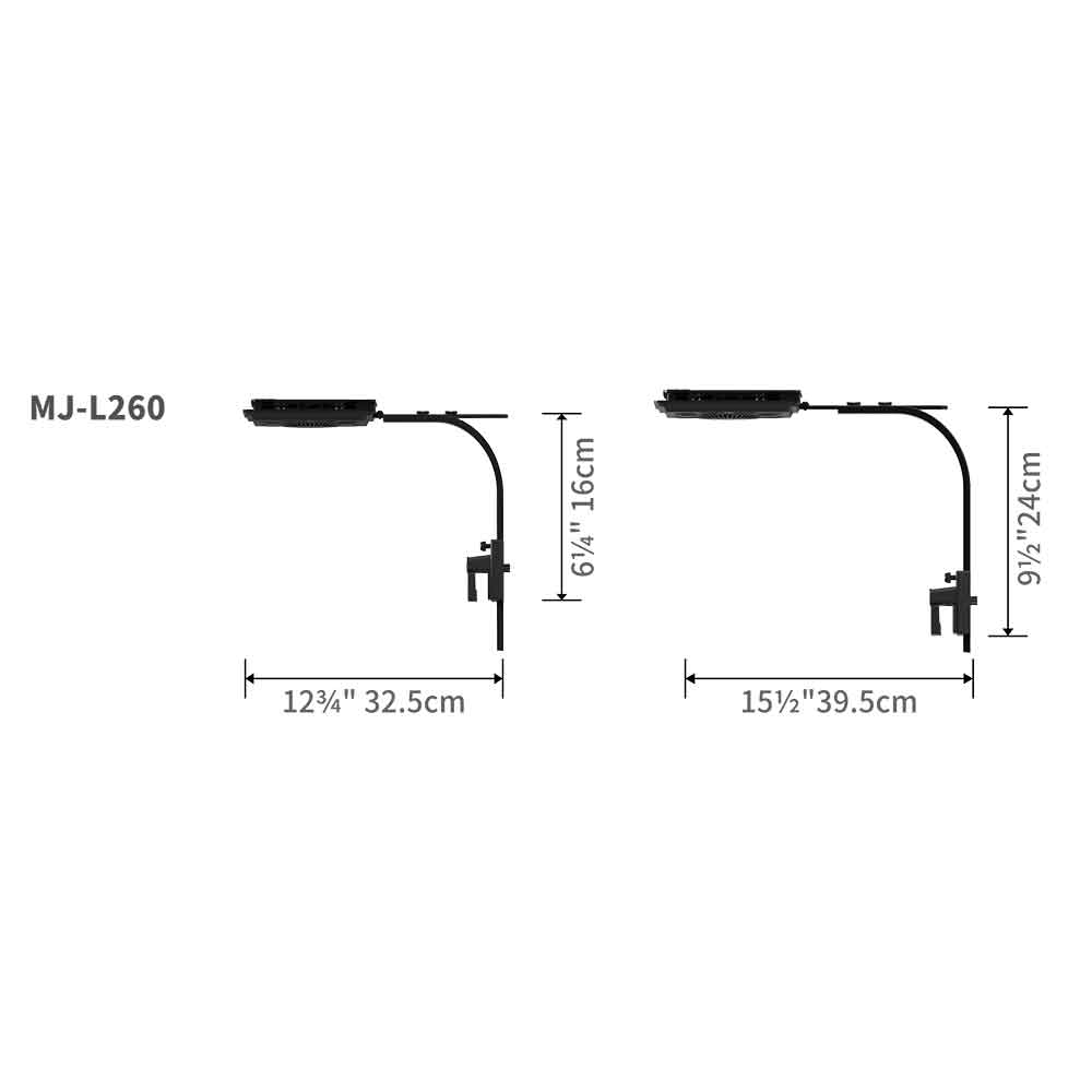 Maxspect MJ-L260 Blue Plafoniera a Led 40-60cm 60W New 2025