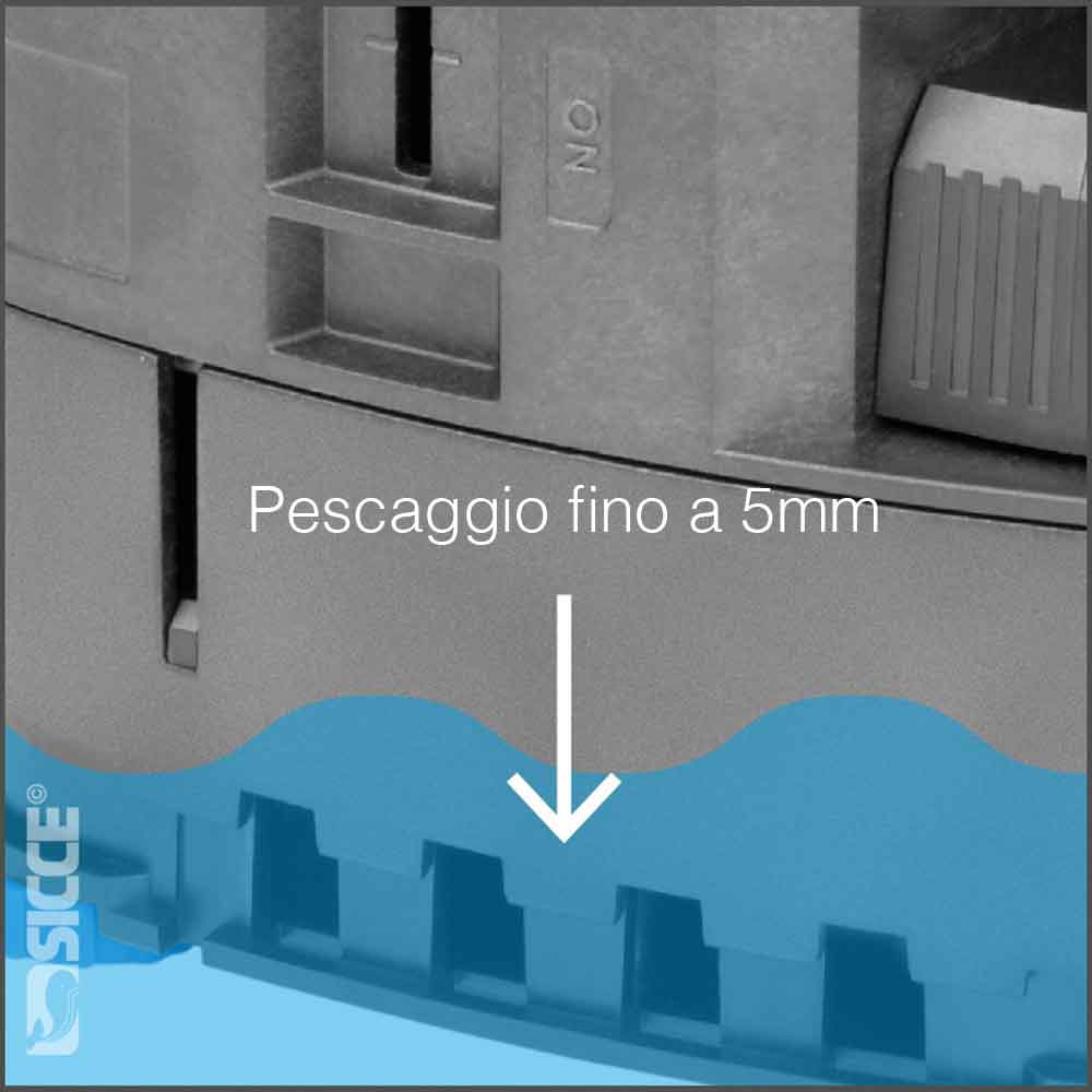 Sicce Ultra 9000 Pompa Drenaggio acqua 8500l/h prevalenza 6,5m