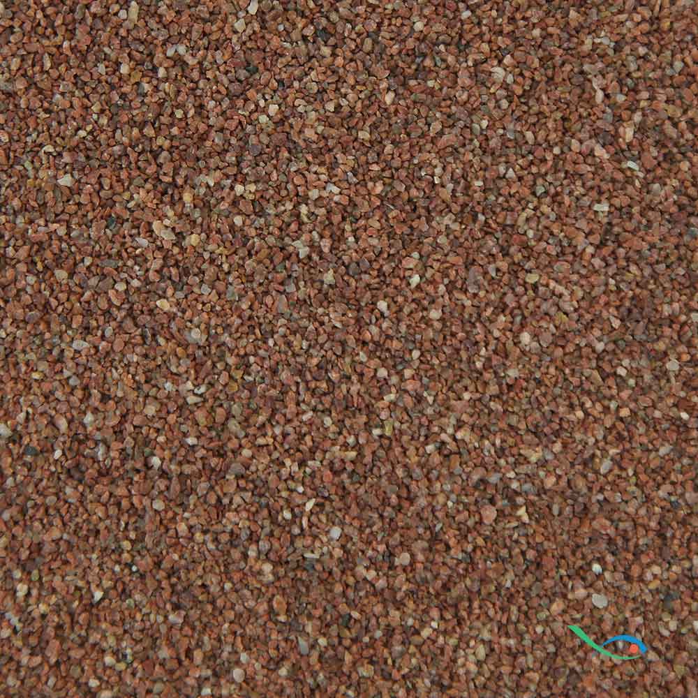 Flow Natural Sand Red Ghiaia per Aquascaping 0,4-0,9 mm 4Kg