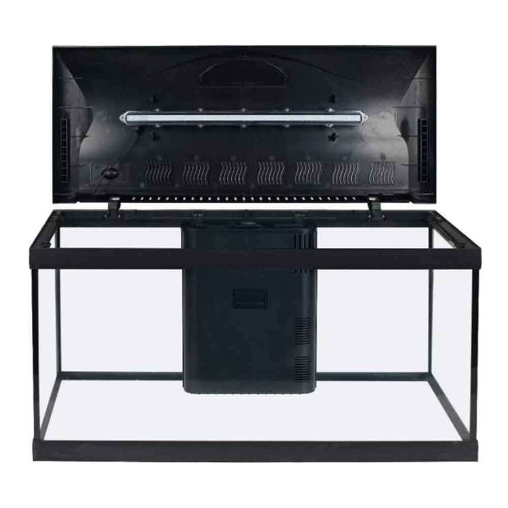 Amtra Basic 80 Acquario Led Bianco con Filtering Box 150 85lt 80x32x47h cm