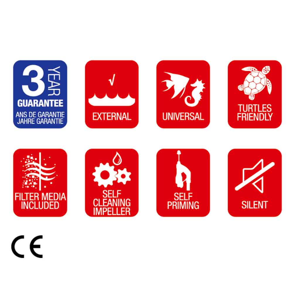 Sicce Space EKO + 220 Filtro esterno fino a 220 Litri