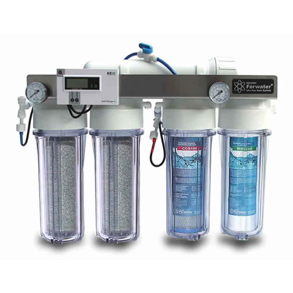 Forwater Impianto Osmosi Professionale a Bicchieri ULTRASYSTEM DDS Tecnology 75GPD 290L/giorno
