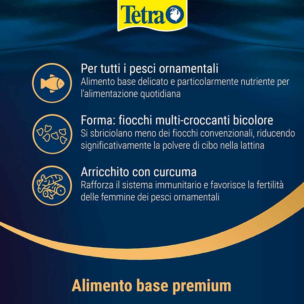 Tetra Pro Fertility Multi Crisps Mangime Premium con curcuma favorire il successo riproduttivo 250mlml
