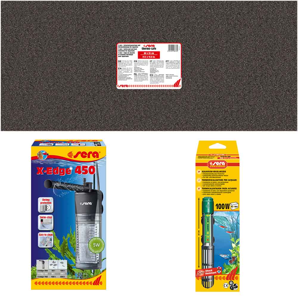 Sera AquaTank 128 Acquario 128 litri 82x40x40h cm