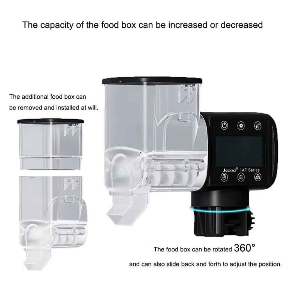 Jebao Mangiatoia automatica AF 500 con display
