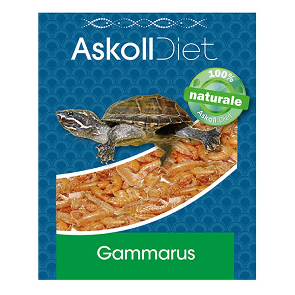Askoll Diet Gammarus Mangime per Tartarughe d'acqua 250ml 31g