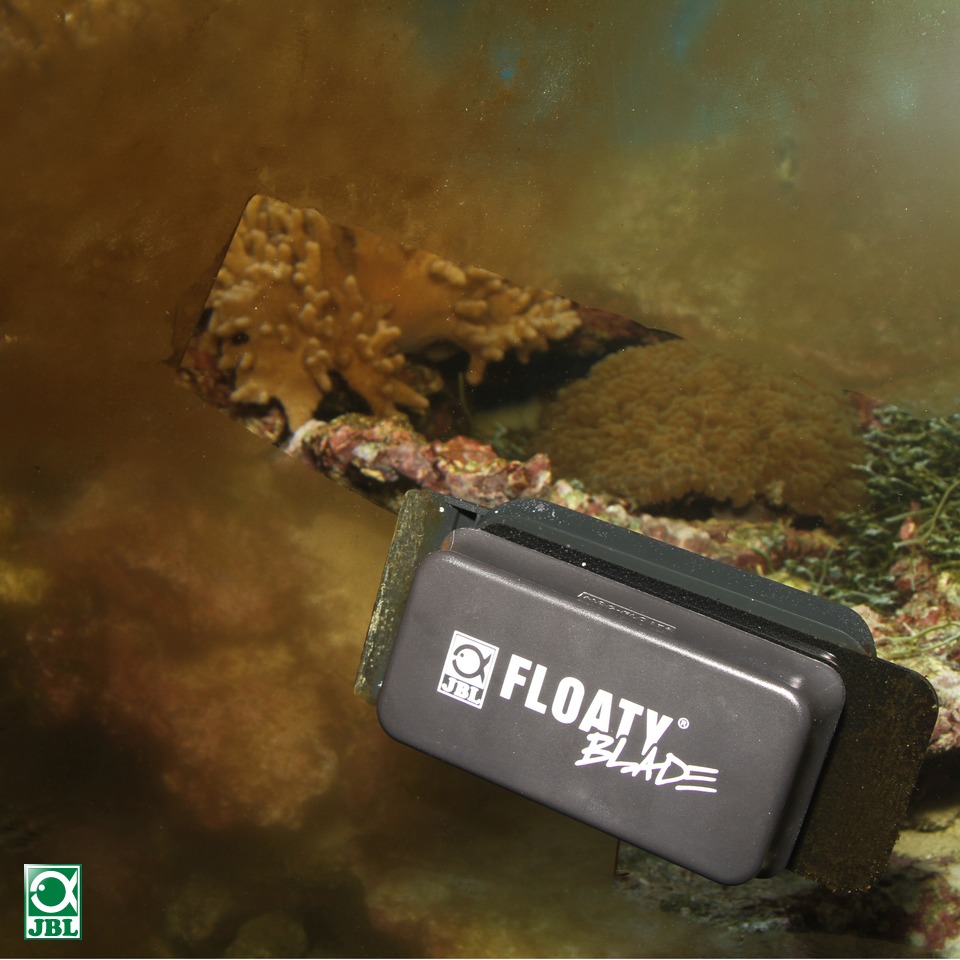 Jbl Floaty Blade L Calamita galleggiante con lama per vetri fino a 15 mm