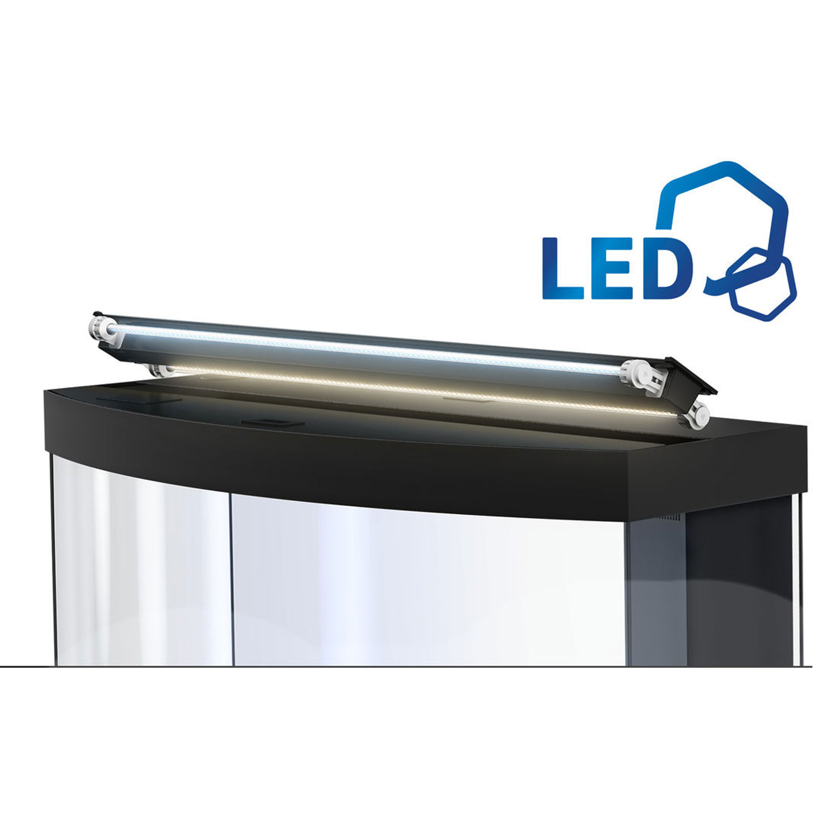 Juwel Acquario Vision 260 Litri LED Bianco mis. 121x46x64H cm