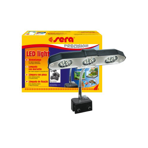 Sera Led Light Lampada a Led intercambiabili per Acquario/Terrario 12V 6W
