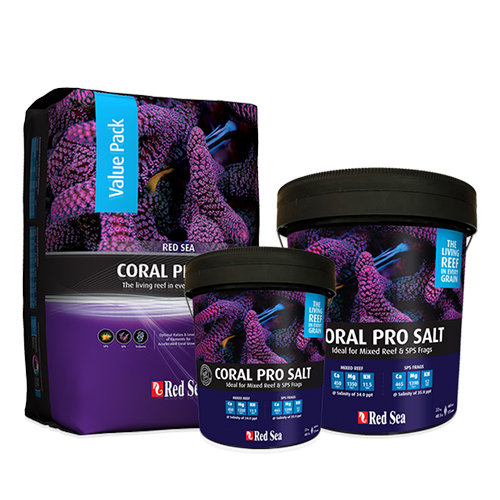 Red Sea Coral Pro Salt Sale per acquari marini con coralli sacco da 25kg per 750lt
