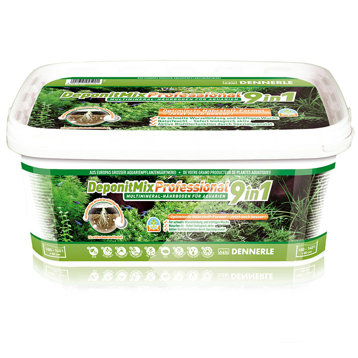 Dennerle Deponitmix Professional 4.8Kg Fondo fertile per 120Lt
