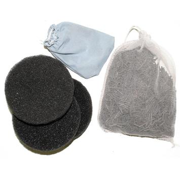 Amtra Spugne e Carbone di ricambio Prefiltro Monarka