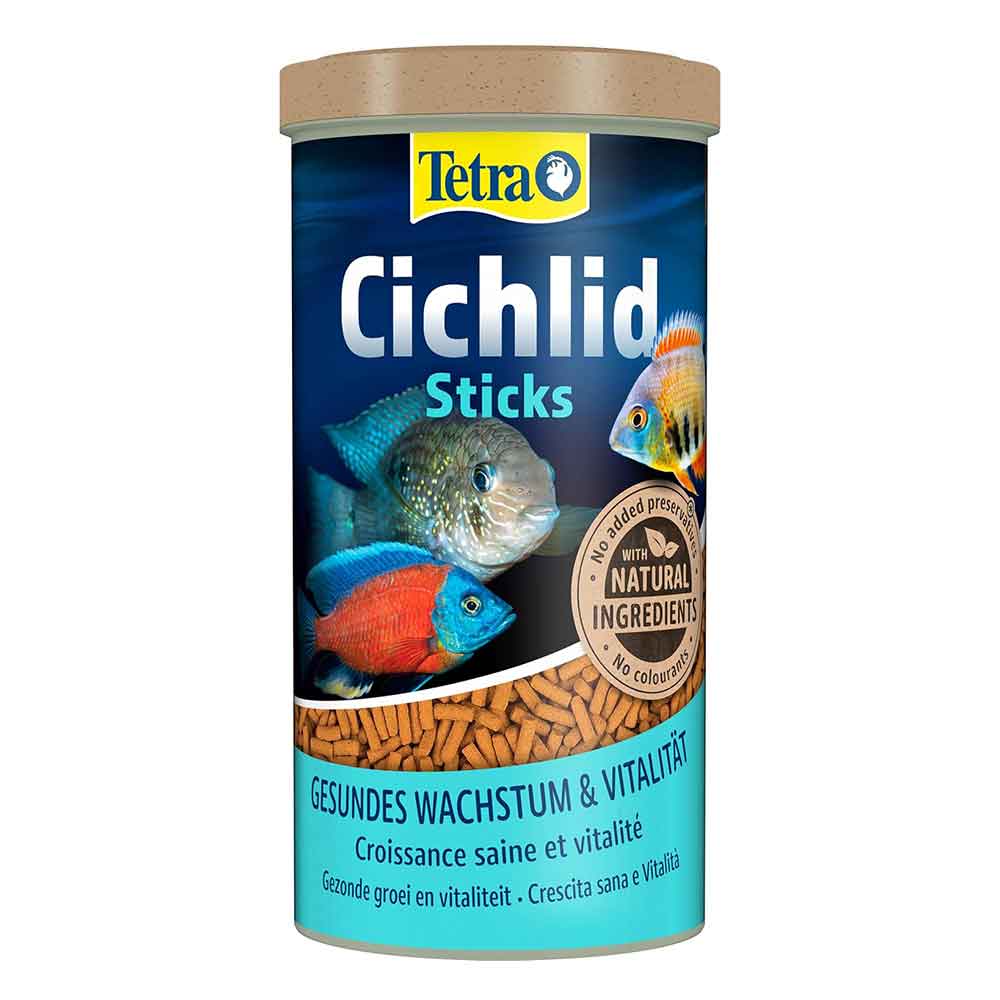 Tetra Cichlid Sticks Natural 1000ml 320gr