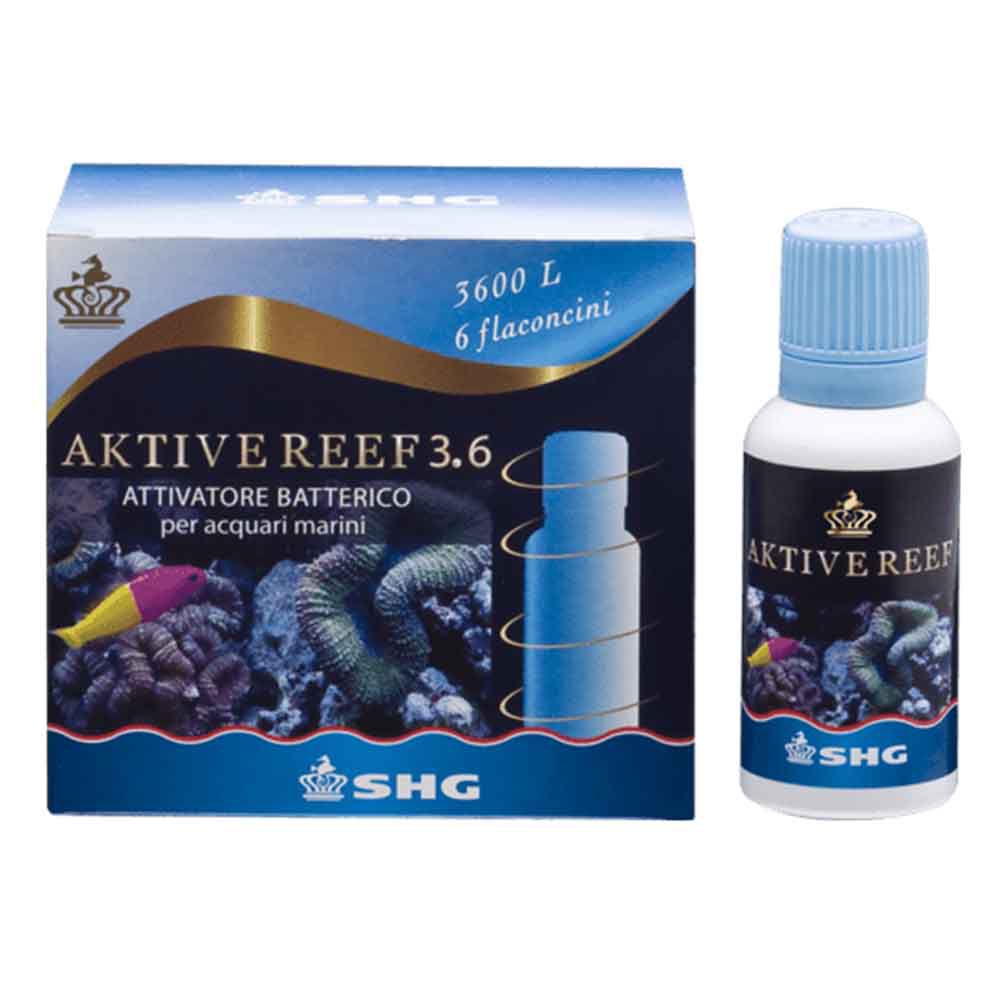 Shg Aktive Reef 3.6 Attivatore batterico dei Filtri marini per 3600Lt