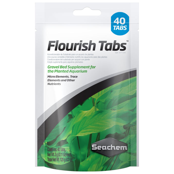 Seachem Flourish Tabs 40 pz 120g