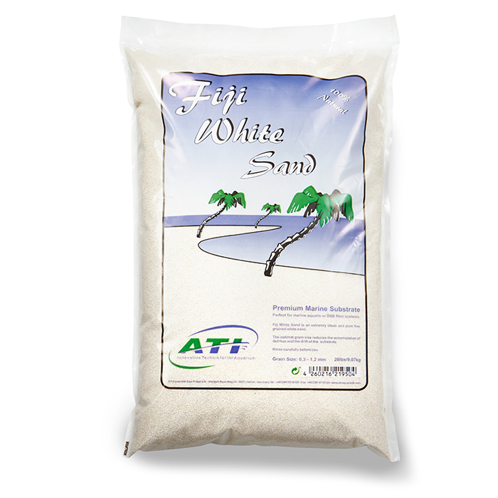 Ati Fiji White Sand S Sabbia fine per Acquari marini 9.07Kg