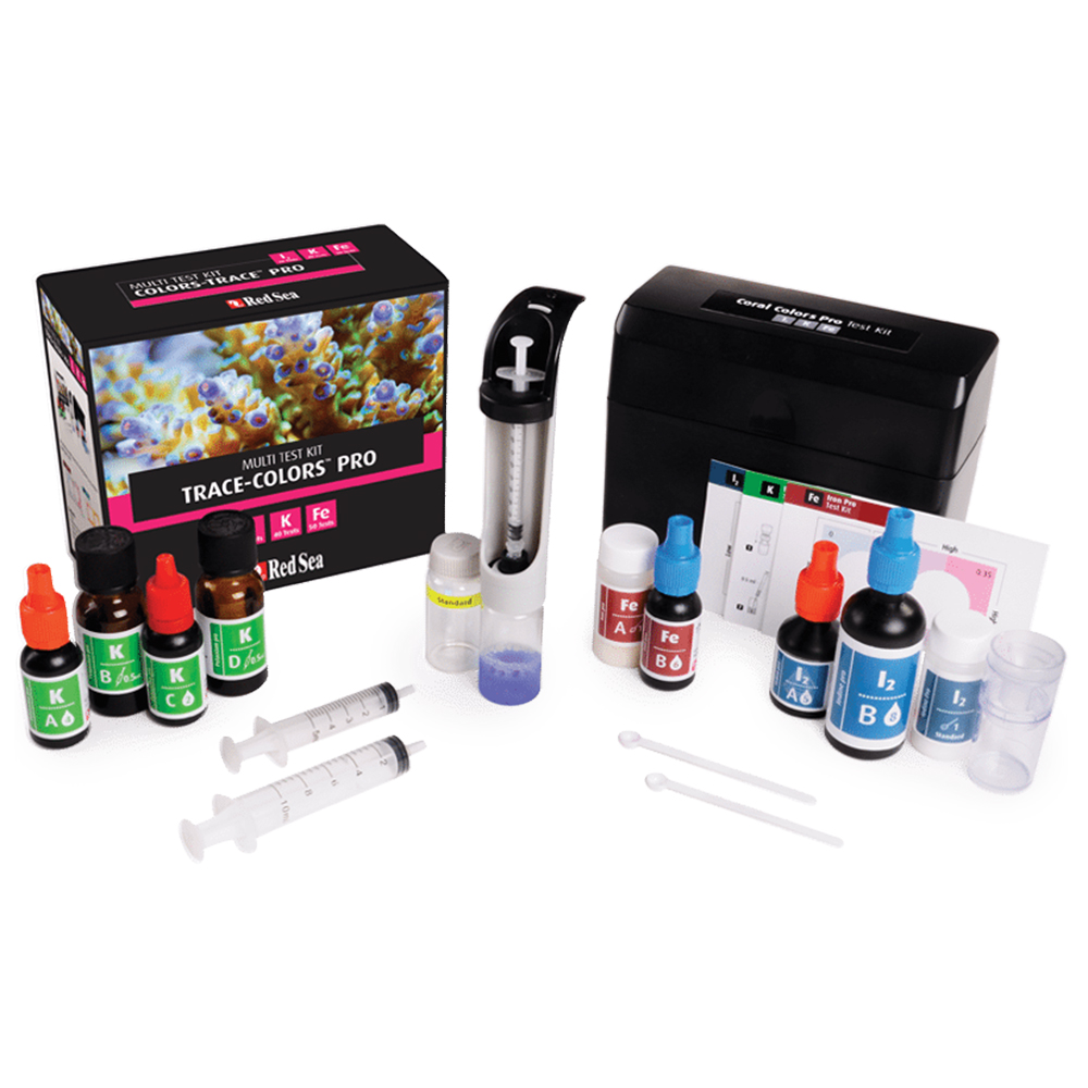 Red Sea Multi Test Kit Trace Colors Pro K FE I2